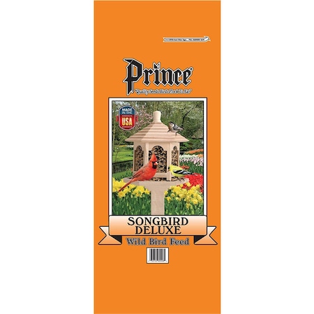 Prince Wild Bird Seed Prince Wild Bird Seed 650220 No. 20 Songbird Deluxe No Corn Wild Bird Feed; Orange 650220